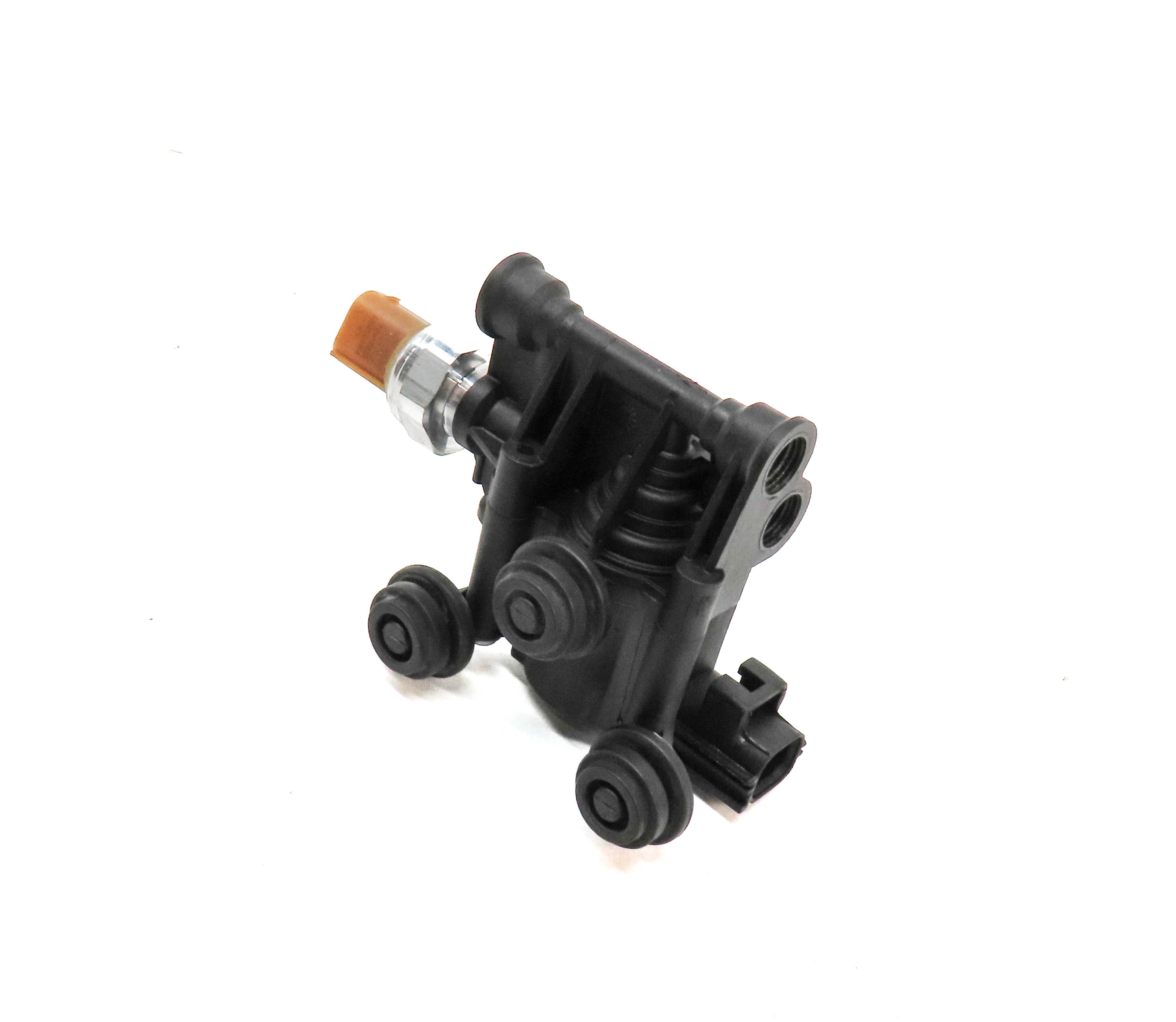 2012 RANGE ROVER (L322) AIR SUSPENSION TRANSFER RELIEF VALVE SOLENOID MODULE — exact item pictured